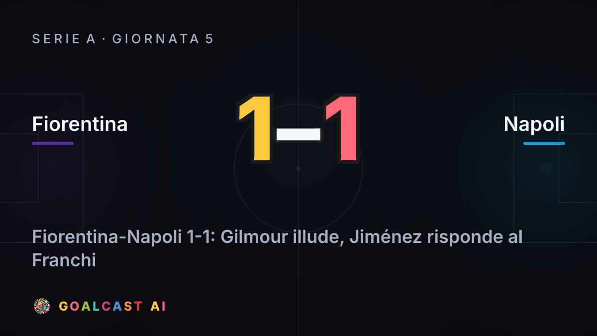 Fiorentina 1-1 Napoli