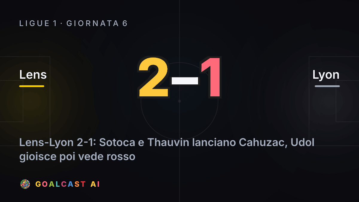 Lens 2-1 Lyon