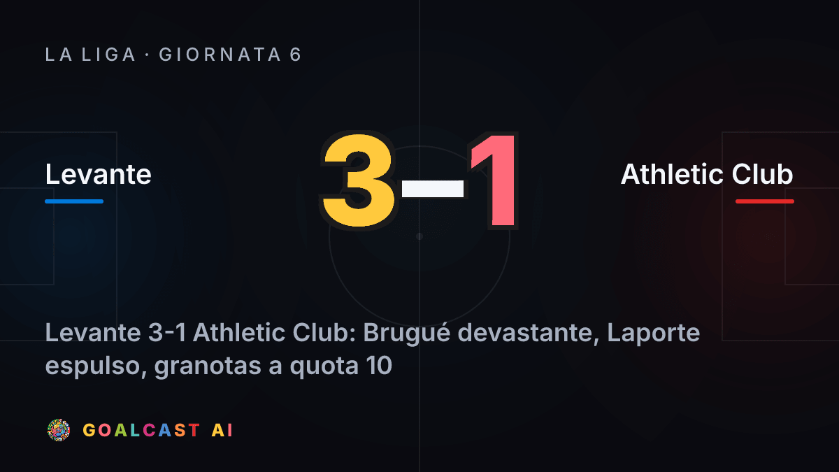 Levante 3-1 Athletic Club