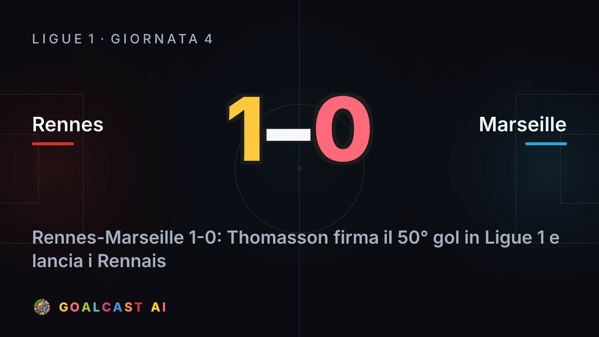Rennes 1-0 Marseille