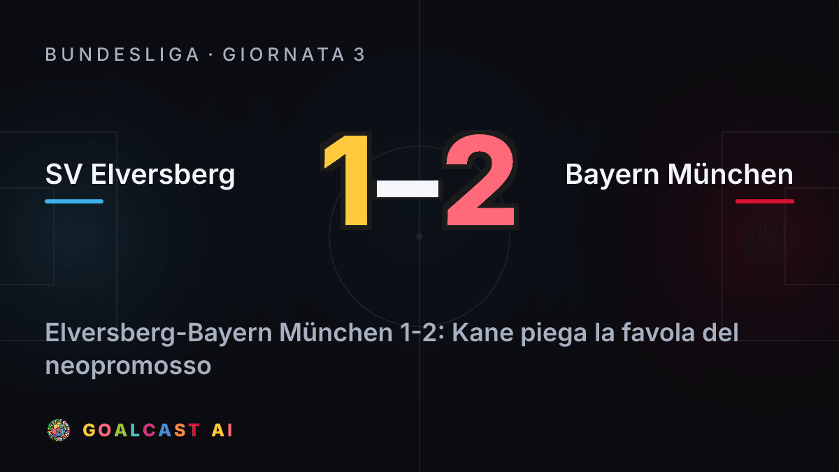 SV Elversberg 1-2 Bayern München